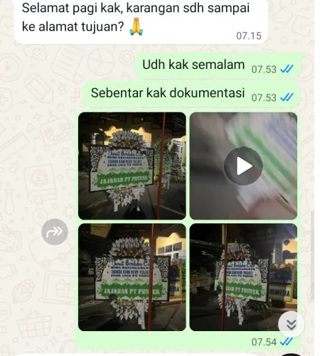 Pengiriman Papan Bunga Selamat Bandung Kulon