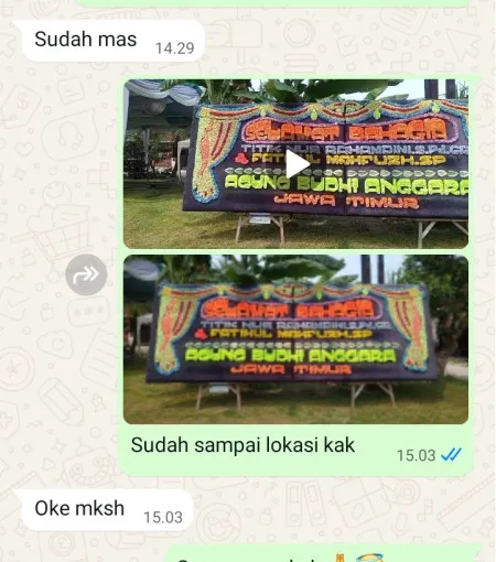 Pengiriman Papan Bunga Bandung Kulon